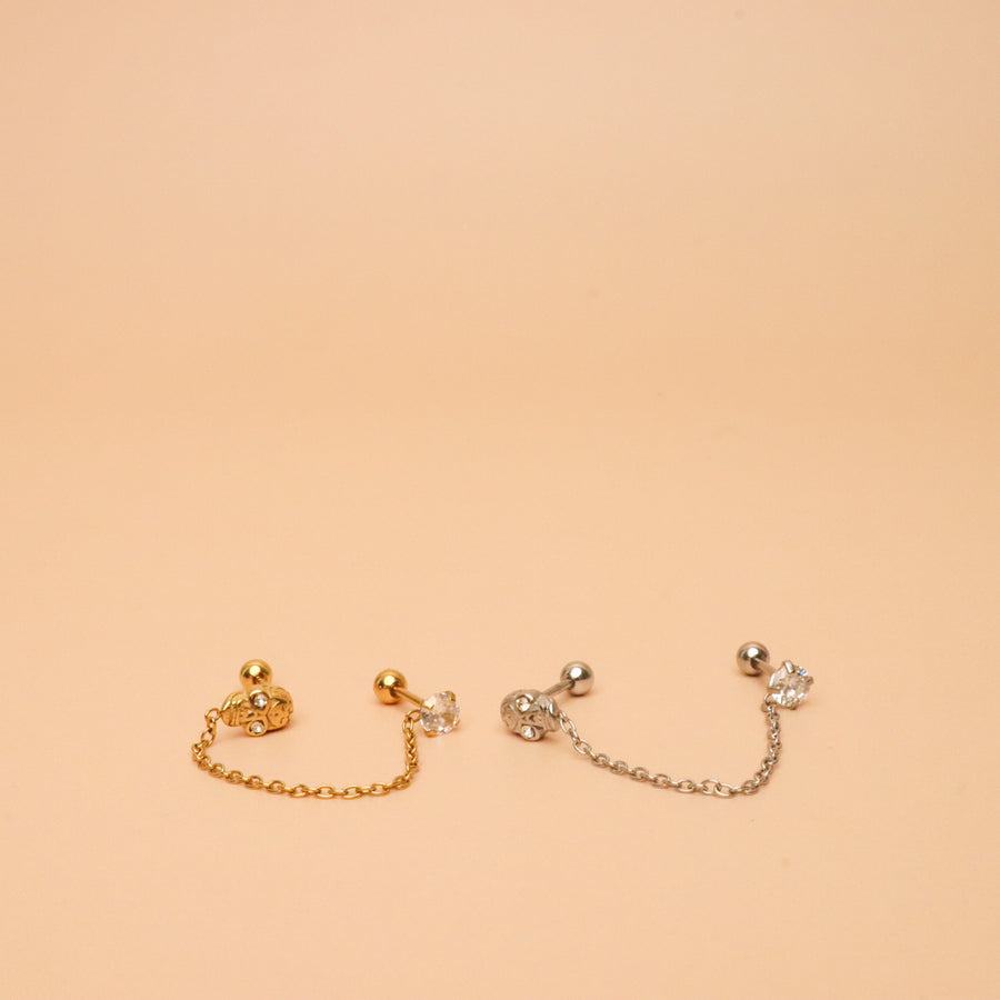 Skull and Gem Chain